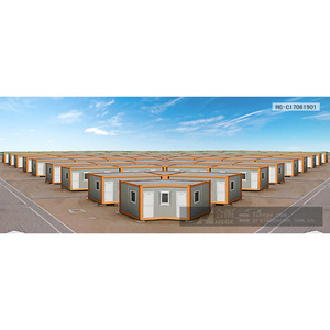 Maison préfabriquée rectangulaire moderne HegE Container House HG-C17061907 pour usage résidentiel - Product Image 2