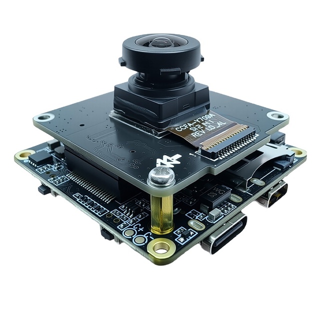 IMX577 12MP 4K Industrial Camera Module with Electronic Image Stabilization (EIS) 4K30FPS 130°Wide Angle USB Connectivity LXCBOM