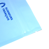 Sacs d'emballage Mylar à fermeture éclair en plastique, imprimés sur mesure, petits, 3x4, 1g, anti-odeur, pour bonbons comestibles et biscuits, à fermeture à plat