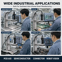 Lente de cámara de inspección industrial de montaje en C de 25 megapíxeles de alta definición 12mm serie FA focal fija óptima para visión artificial