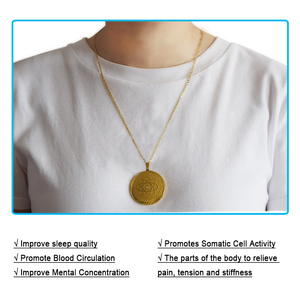 Liontin Energi 4 in 1 Teknologi Jepang Ion Negatif Baja Anti Karat Kustom, Liontin <span class=keywords><strong>Quantum</strong></span> Harga Ilmiah - Product Image 6