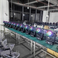 Luz Móvil de Cabeza Beam 295W 14R con Doble Prisma Sharpy, Luces DMX Móviles Profesionales para DJ, Club y Escenario