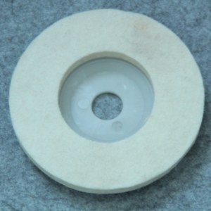 Disco de Pulido de Fieltro de Lana con Respaldo de Plástico para Vidrio y Cristal, Grosor Personalizado - Product Image 5