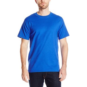 Camisetas Azul Rey para Hombre, Manga Corta, Cuello Redondo, Ropa Casual, Camisetas Lisas para Hombre para Impresión Personalizada de Logotipos, Crea Tu Marca - Product Image 1