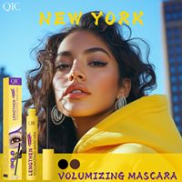 Mascara Allongeant et Volumisant QIC Noir, Cils Épais Longue Durée Sans Grumeaux, Maquillage des Yeux Cosmétiques Vente en Gros Marque Privée