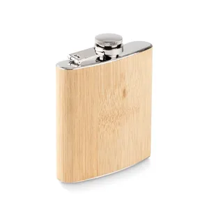 Borraccia in bambù HIPHIP 170ml personalizzabile per merchandising - Product Image 4