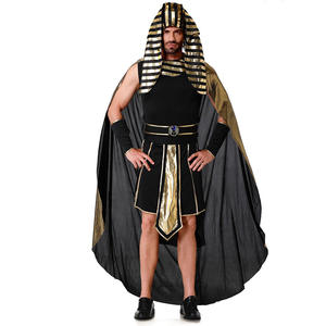 Costume da faraone egitto antico Halloween egitto egitto uomo re donne Cleopatra regina Cosplay carnevale medievale <span class=keywords><strong>coppia</strong></span> abito da festa - Product Image 2