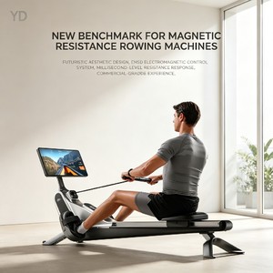 Nouvelle machine à ramer en aluminium aéronautique avec application YPOOFIT, système de contrôle <span class=keywords><strong>électromagnétique</strong></span>, machine à ramer intelligente - Product Image 3