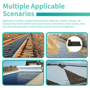 Géotextile non tissé en PET de 500 g/m² pour la séparation des sous-sols de voies ferrées à grande vitesse et la filtration des bases de pavés - Product Image 6
