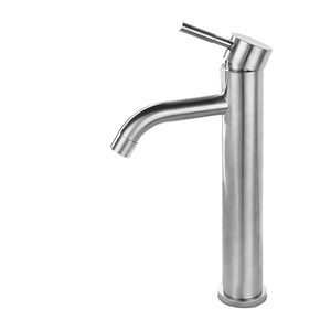 Grifo de lavabo de columna de agua fría individual cromado de plástico ABS de alta calidad al por mayor para baño KSLA-01T5 KSN Vietnam - Product Image 3