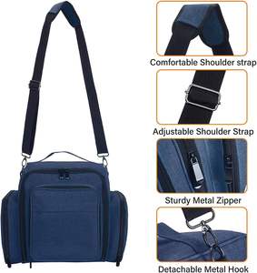 Bolsa de Herramientas de Peluquería con Muestra Gratis, Estuche de Peluquería, Bolsa de Viaje para Barberos con Correa para el Hombro - Product Image 4