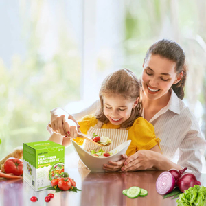Kit di coltivazione per antipasti da giardino con insalata biologica-4 varietà vegetariane - Product Image 3