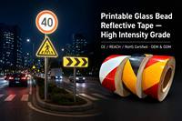 Cinta Reflectante para Señalización de Seguridad Vial, Personalizada con Impresión OEM, para Vehículos y Flotas