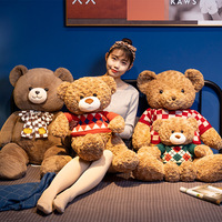 Adorable Ours en Peluche, Cadeau d'Anniversaire, Coussin Décoratif, Grande Peluche Ours Mignon, Cadeaux de Saint-Valentin