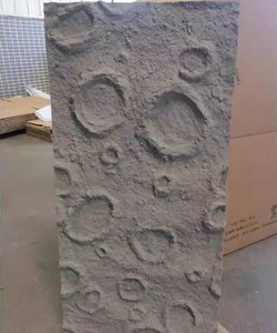 Pannello Murale 3D in PU Effetto Crateri Lunari Moderni, Pannello Decorativo per Interni - Product Image 2