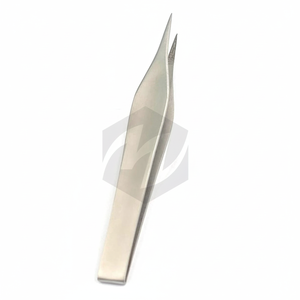 Pince à éclats professionnelle 3.5 "pouces Instruments médicaux pince à épiler en acier inoxydable enlever les éclats verre premiers soins beauté - Product Image 1