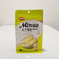 Op maat bedrukte voedsel- en snackzakken voor diepvries- en gedroogd fruit - zelfstaande zakken met ritssluiting en ophanggaten