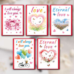 การ์ดอวยพรตกแต่งเองพร้อมซอง  การ์ดพับเปล่าสำหรับคำเชิญ  การ์ดข้อความอวยพร - Product Image 5