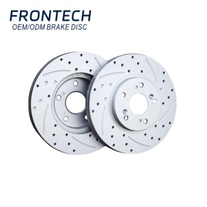 จานเบรก OEM สำหรับรถยนต์นิสสัน <span class=keywords><strong>GTR</strong></span> 370Z อัลเมร่า ฮุนได เกีย เปอโยต์ เรโนลต์ อะไหล่รถยนต์ - Product Image 2