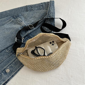 <span class=keywords><strong>Riñonera</strong></span> con correa ajustable Youmeli, <span class=keywords><strong>riñonera</strong></span> de paja para exteriores, <span class=keywords><strong>riñonera</strong></span> cruzada personalizada, <span class=keywords><strong>riñonera</strong></span> para el pecho, <span class=keywords><strong>riñonera</strong></span> tejida de ganchillo - Product Image 1