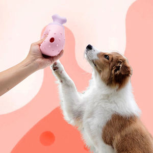 Juguete Masticable para Perros con Forma de Pata de Pollo, Divertido, Duradero, Ecológico, de Silicona, para Limpiar los Dientes y Dispensar Comida - Product Image 1