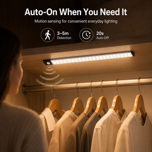 40cm <b>sensor</b> cabinet <b>light</b> <b>with</b> Type-C rechargeable three-colour dimmable magnetic <b>LED</b> cabinet <b>light</b> suitable for Kitchen Closet - Product Image 3