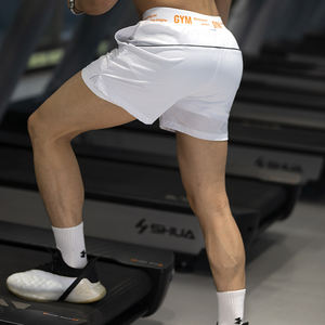 Men's 2-in-1 Running <strong>Shorts</strong> Summer Lightweight Breathable Quick Dry Elastic 3-Inch Training Gym <strong>Shorts</strong> with Liner - Product Image 2