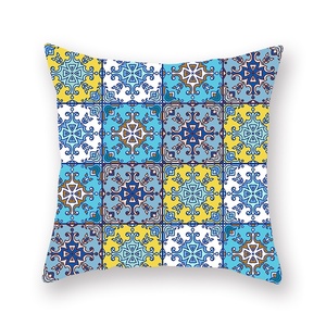 Cuscino Decorativo Moderno Quadrato con Stampa Digitale Mandala in Poliestere per Interni - Product Image 6
