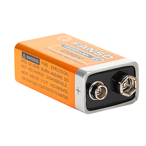 CP9V <span class=keywords><strong>9V</strong></span> 1200mAh一次リチウム電池非充電式1200mAh平方鉄シェル煙探知器電池電源用 - Product Image 3