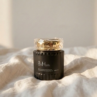 Pot en verre de luxe de haute qualité 100 ml 100 g Vente en gros Emballage cosmétique de marque privée
