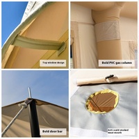 Auvent gonflable Oxford de haute qualité, double couche, quatre saisons, une chambre, tente portable imperméable pour les fêtes, utilisation en extérieur