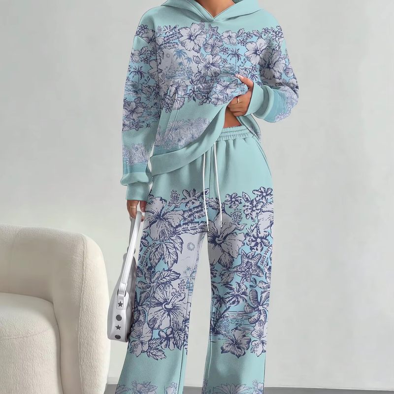 2025 New Fashionable Casual Hoodie Set