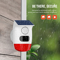 Sistema de Alarma de Seguridad Inalámbrico WiFi Inteligente Tuya, Resistente a la Intemperie, Material ABS, para Hogar y Jardín, con Control por Aplicación