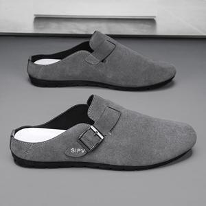 Sandalias de Verano 2025 para Hombre, Estilo Nuevo, Antideslizantes, con Suela Suave, Forro de Malla, Material Sintético Mixto en la Parte Superior - Product Image 1