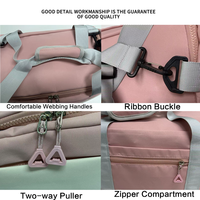 Sac de sport personnalisé avec logo, en tissu Oxford durable et imperméable, pour enfants et étudiants, idéal pour le sport, l'école, les kits d'entraînement et le rangement, sac de voyage pour la gym.