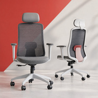 Chaises ergonomiques confortables de conception nouvelle, mobilier de bureau commercial, chaise de bureau ergonomique en maille