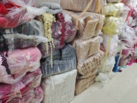 Marché de la dentelle en gros de Guangzhou – Lot de dentelle polyester noir et blanc de 5 cm, en vrac au kg, pour robes féminines