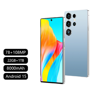 Teléfono Inteligente S25 Ultra Desbloqueado de Alta Calidad a <span class=keywords><strong>Precio</strong></span> de Fábrica, Doble <span class=keywords><strong>SIM</strong></span>, 5G, 22GB+2TB, Teléfono Móvil para Juegos - Product Image 1