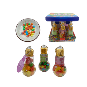 Halal colorido <span class=keywords><strong>afrutado</strong></span> Caramelos lámpara bombilla Botella Caramelo Chocolate frijol - Product Image 4