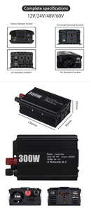 Portable Modified Sine Wave UPS 300W 6V 12V to AC 110V 220V 230V 240V UPS AC Outlet USB - Product Image 2