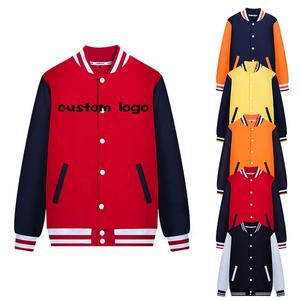 2025 Lente Mode Custom Logo Rode Effen Honkbaljassen Voor Heren - Product Image 1