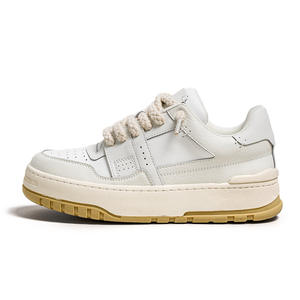 Chaussures de skate respirantes tendance, semelles épaisses, chaussures décontractées rétro de haute qualité pour hommes, maille, printemps, jour, Fat Ding, augmentation de la taille - Product Image 6