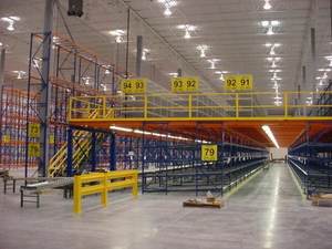 מותאם אישית מתלה מתכת עמיד מדף אחסון מדפי מחסני mzzanine - Product Image 6