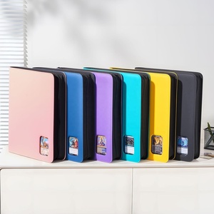 สมุดใส่การ์ดแบบ Top Loader, 9 ช่องใส่การ์ดได้ 324 ใบ, หนัง PU กันน้ำพร้อมช่องใส่การ์ดแบบไม่ใช้ PVC สำหรับการ์ดสะสมหรือการ์ดกีฬา - Product Image 6