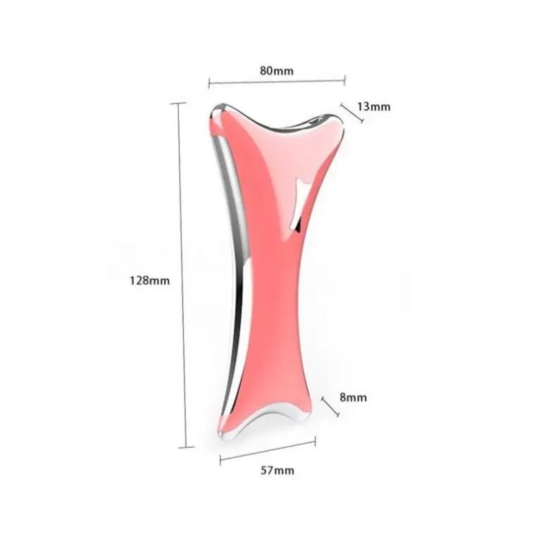 Rodillo de masaje eléctrico para el cuidado de la cara, masajeador Facial con Logo Gua Sha Guasha, producto nuevo de 2022