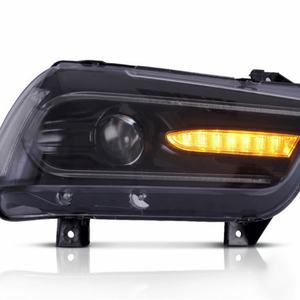 Faros LED para Dodge Charger 2011-2014, Plug and Play, Señal de Giro Secuencial con DRL, Ajuste Directo para Faro Delantero de Charger - Product Image 3