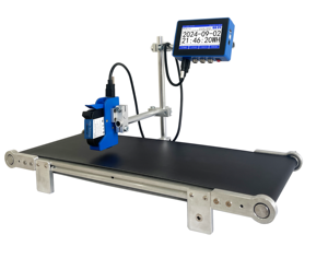 YAOMATEC Impresora de Inyección de Tinta Térmica TIJ en Línea, Económica, Automática, para Impresión de Códigos QR, Códigos de Barras y Logotipos en Plástico - Product Image 1