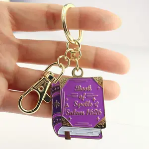 Keychain China Supplier Wholesale Customized Shape Souvenir Custom Made Enamel metal car keychain