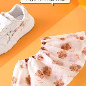 Fundas desechables para zapatos con estampado de dibujos animados, transpirables, antideslizantes, gruesas, para uso doméstico en interiores - Product Image 3