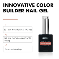 FZANEST BIAB Gel Constructeur pour Ongles Sans HEMA, Vernis Gel en Gros, Produits pour Ongles, Fournitures pour Techniciens Ongulaires, Gel Constructeur DIY, Art Ongulaire Créatif